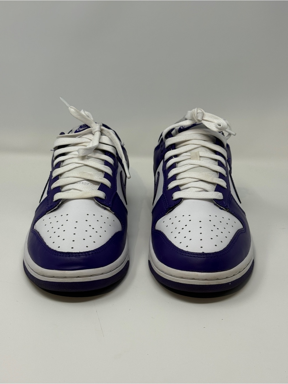 Size 9.5- Nike Dunk Low Retro "COURT PURPLE"